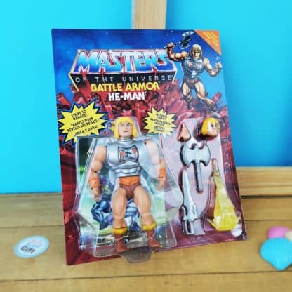 Les Maîtres de l'univers Figurine articulée - Musclor 14cm (Mini Bande dessinée incluse)
