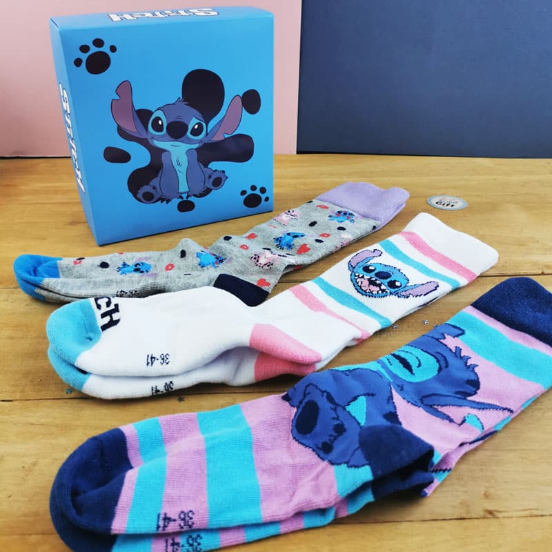 Chaussettes et collants Stitch  Vêtements et accessoires pour les fans de  merch