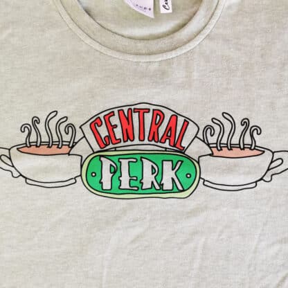 Friends - T-shirt vert femme - Central Perk