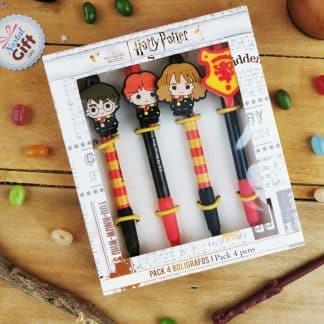 Harry Potter - Lot 4 stylos à bille