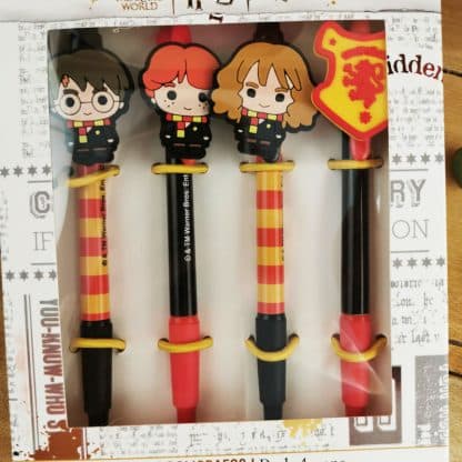 Harry Potter - Lot 4 stylos à bille