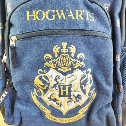 Harry Potter - Sac à dos scolaire bleu marine