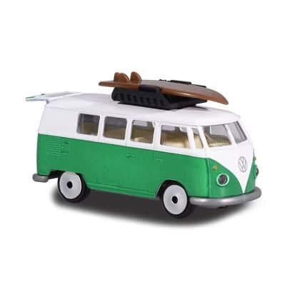 Miniature VW T1 bus Volkswagen vert en métal (7 cm)