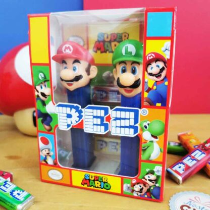 PEZ Super Mario - Coffret de 2 PEZ + 4 recharges