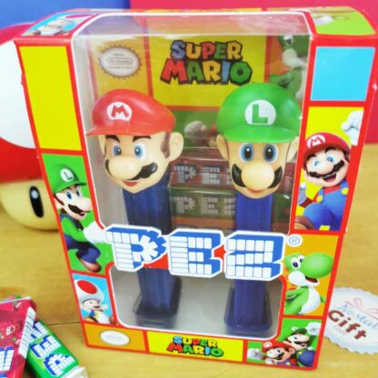 PEZ Super Mario - Coffret de 2 PEZ + 4 recharges
