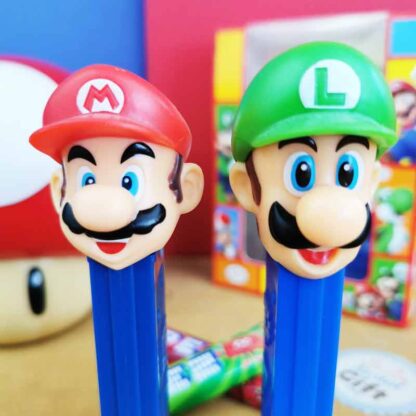 PEZ Super Mario - Coffret de 2 PEZ + 4 recharges