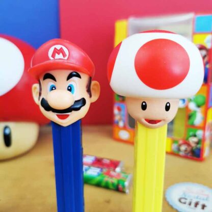 PEZ Super Mario - Coffret de 2 PEZ + 4 recharges