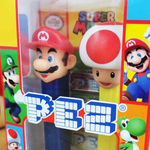 PEZ - Super Mario : Distributeur + Bonbon aux fruits