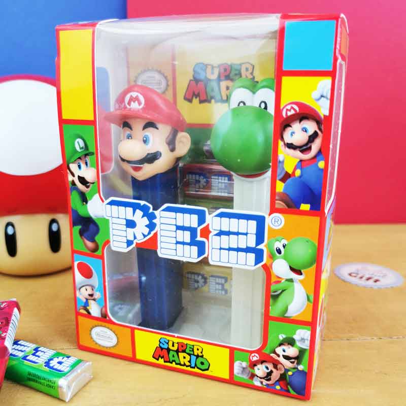 PEZ - Super Mario : Distributeur + Bonbon aux fruits