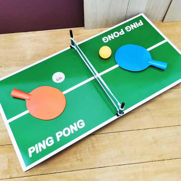 Mini table de ping pong, petite table tennis de table
