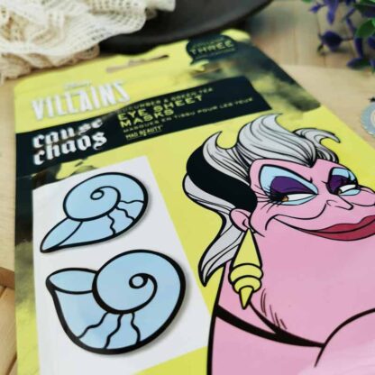 Masque en tissu yeux Ursula Disney - Concombre