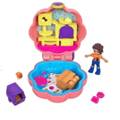 Polly Pocket Mini Coffret- L'animalerie pour chat de Shani