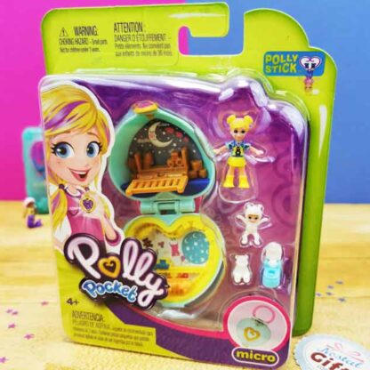 Polly Pocket Mini Coffret- La chambre de bébé de Polly – Image 3