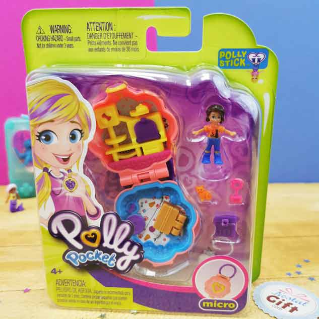 Polly Pocket Mini Coffret- L'animalerie pour chat de Shani