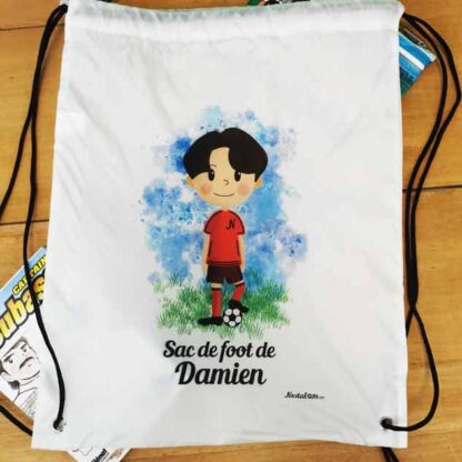 Sac à dos de foot / Football enfant personnalisable - Fille et garçon