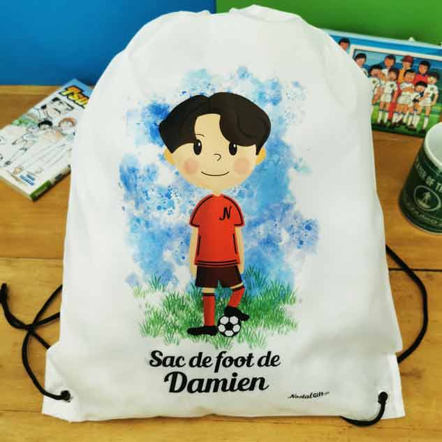 Sac à dos de foot / Football enfant personnalisable - Fille et garçon