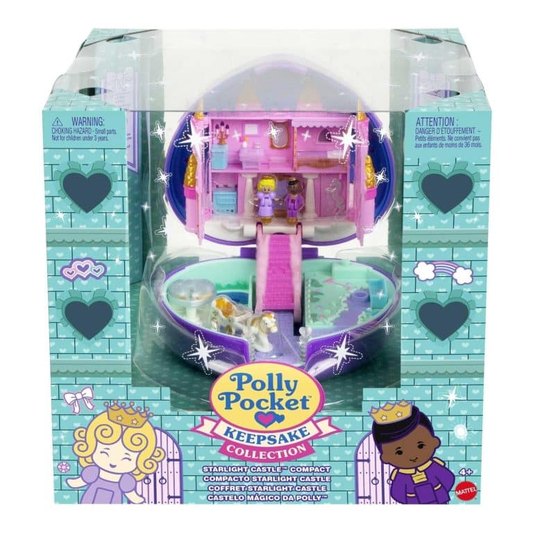Château Polly pocket (vintage) : Achat occasion | Figurines Plastique 8 ans - 12 ans Bon état