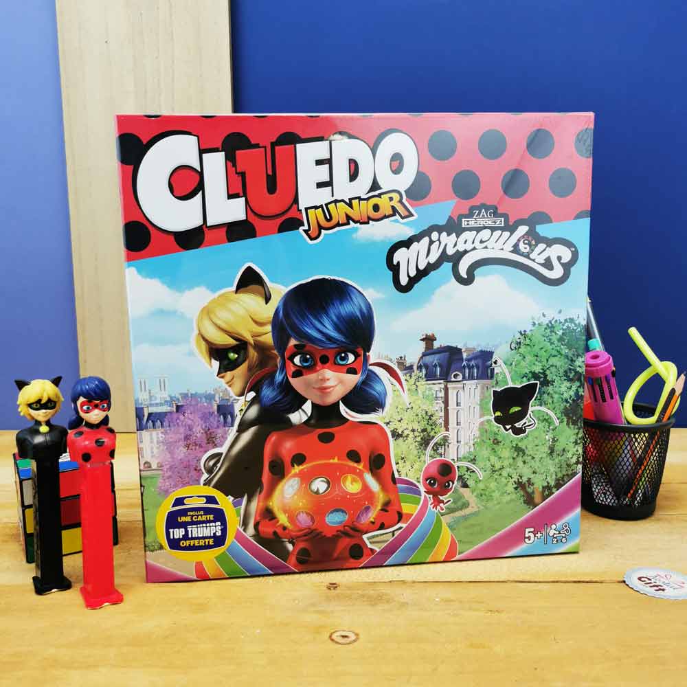 CLUEDO JUNIOR MIRACULOUS Jeux de société WINNING MOVES - Cdiscount Jeux -  Jouets