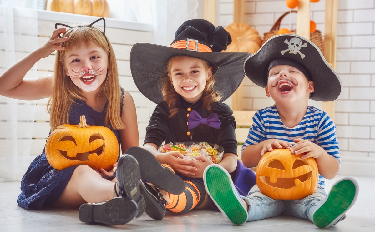 Boite à Fête Halloween Vintage pour l'anniversaire de votre enfant