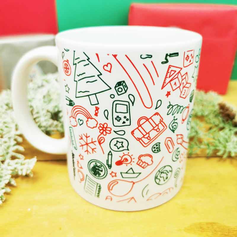 Mug -  Merci Nounou - Joyeux Noël  (Collection noël)
