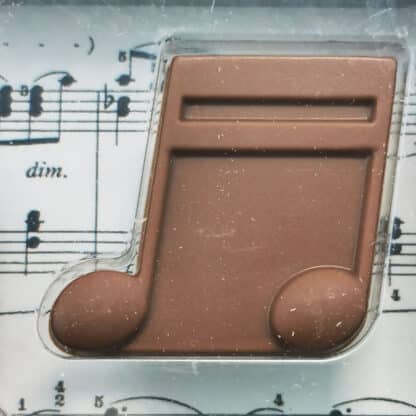 Chocolat pour musicien - Notes de musique et clé de sol