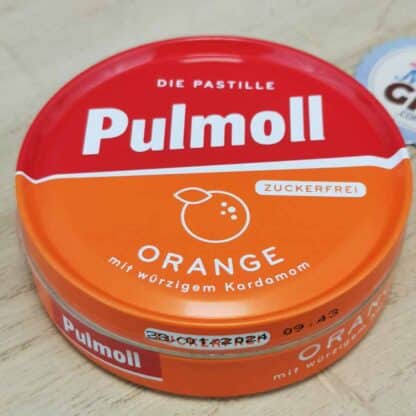 Pulmoll Pastilles pour la gorge - goût Orange