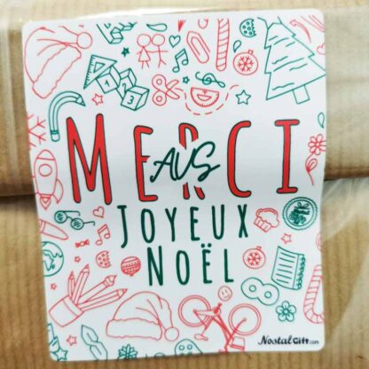 Sachet Bonbon des années 90 - Merci AVS - Joyeux Noël