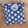 Sachet de bonbon rétro vide - Gris à pois blanc x1 – Image 3