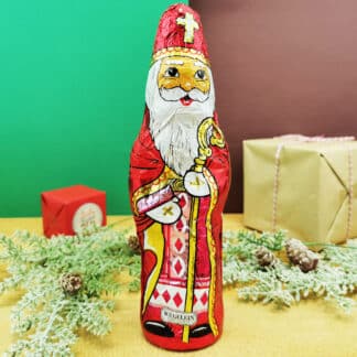 Saint Nicolas en chocolat au lait - 100g - 21cm
