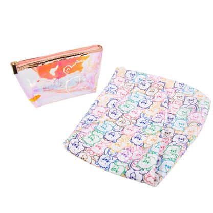 Bisounours - Serviette de cheveux et sa pochette – Image 8