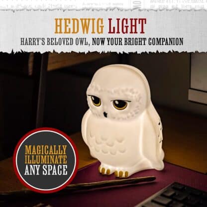 Harry Potter - Lampe / Veilleuse 3D Hedwige - 16 cm