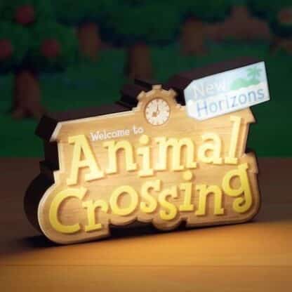 Lampe Veilleuse Logo  Animal Crossing 31cm  - Nintendo