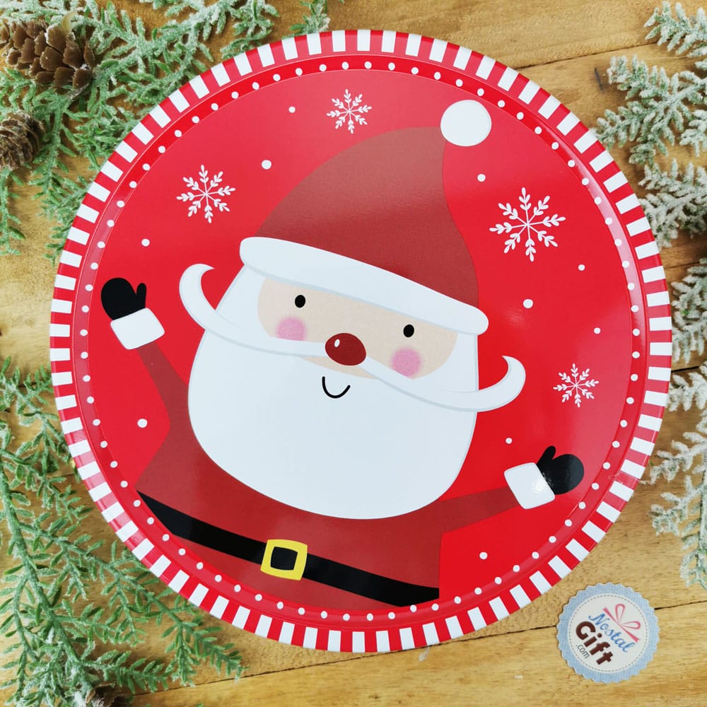 Boîte en métal - Biscuit de Noël Père Noël 400g