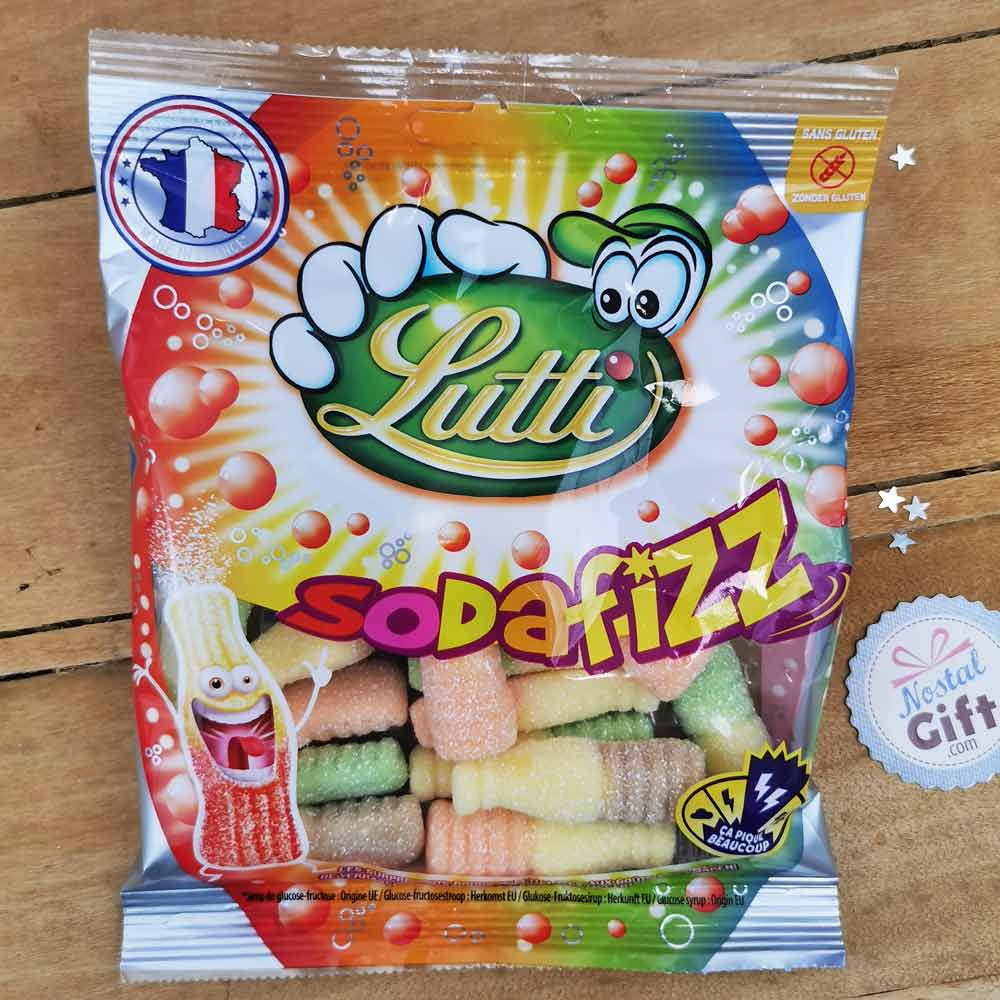 Bonbons acidulés Sodafizz - Lutti