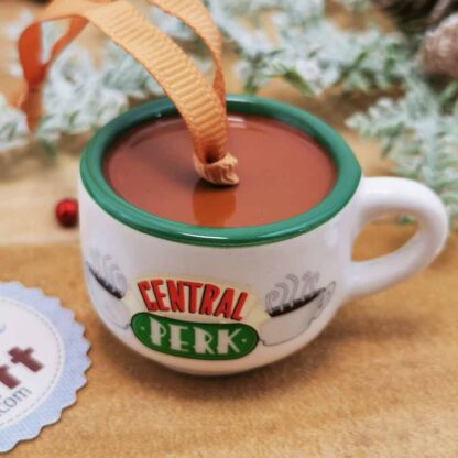 Friends - Décoration de Noël à suspendre - Central Perk (5cm)