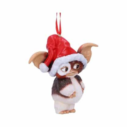 Gremlins - Décoration de sapin de Noël à suspendre - Grelins avec son Bonnet de noël (10cm)