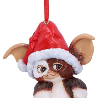 Gremlins - Décoration de sapin de Noël à suspendre - Grelins avec son Bonnet de noël (10cm) – Image 3