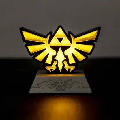 Zelda - Emblême Hyrule - icone veilleuse 3D