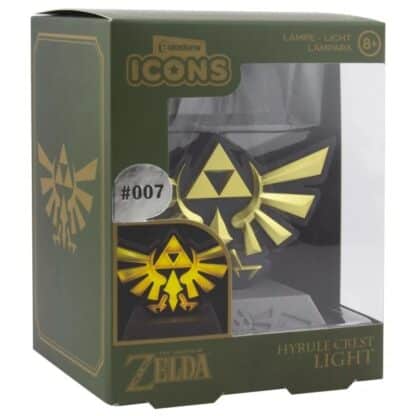 Zelda - Emblême Hyrule - icone veilleuse 3D