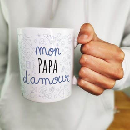 Mug “Mon papa d'amour” – Cadeau Papa