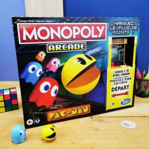 Monopoly Arcade Pacman - Jeu de Societe - Jeu de Plateau - Version