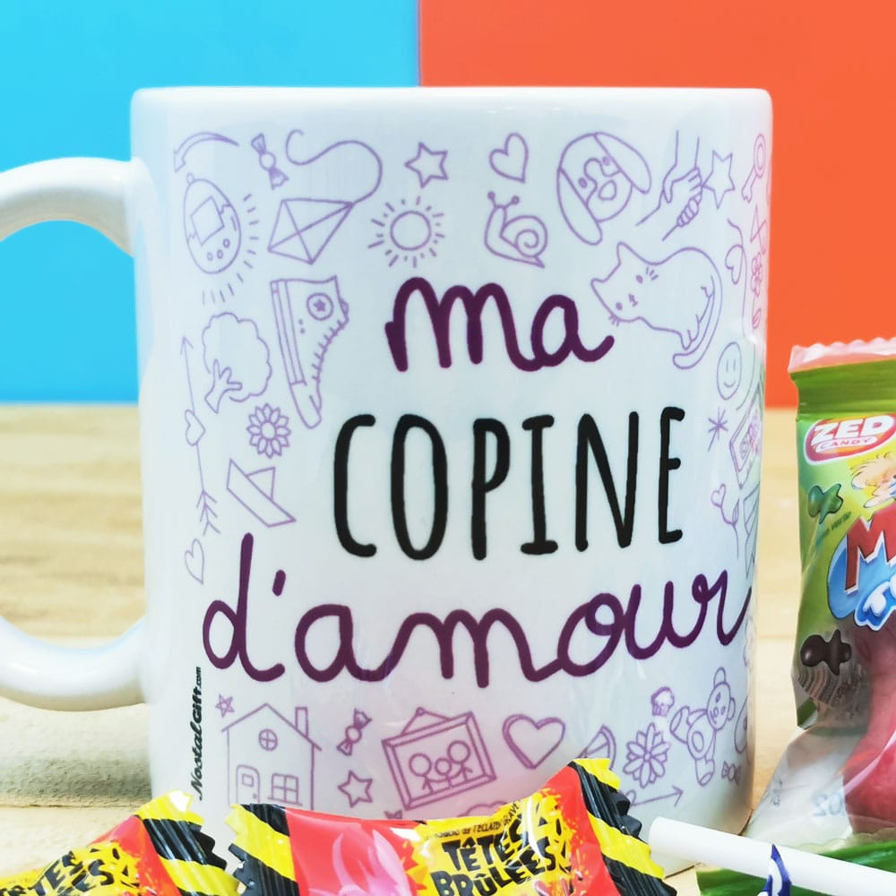 Mug “Ma Copine d'amour” – Cadeau Copine