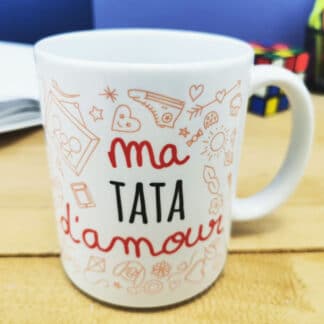 Mug “Ma Tata d'amour” – Cadeau Tata