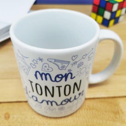 Mug “Mon tonton d'amour” – Cadeau Tonton