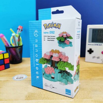 Nanoblock - Méga Florizarre - Pokémon - Figurine mini à monter