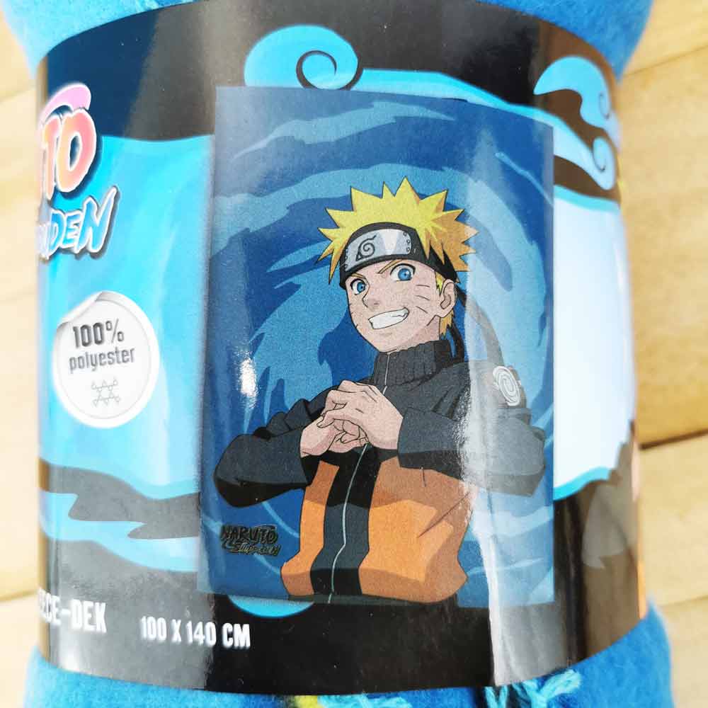 Manga Déco - Plaid Polaire Naruto Shippuden - Couverture 100x140
