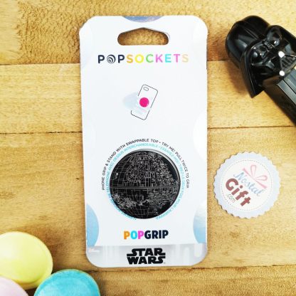 Star Wars - Poignée de téléphone Popsockets - Motif " Étoile Noire "