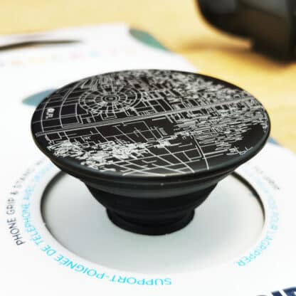 Star Wars - Poignée de téléphone Popsockets - Motif " Étoile Noire " – Image 2