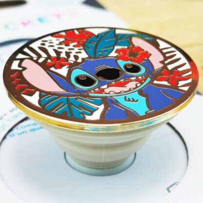 Lilo & Stitch - Poignée de téléphone Popsockets - Motif " Stitch " – Image 2