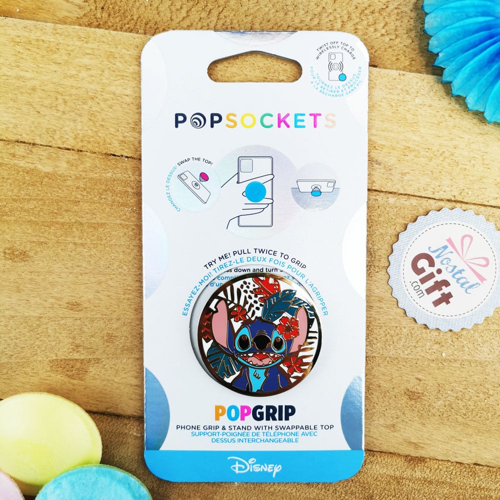 Lilo & Stitch - Poignée de téléphone Popsockets - Motif  Stitch